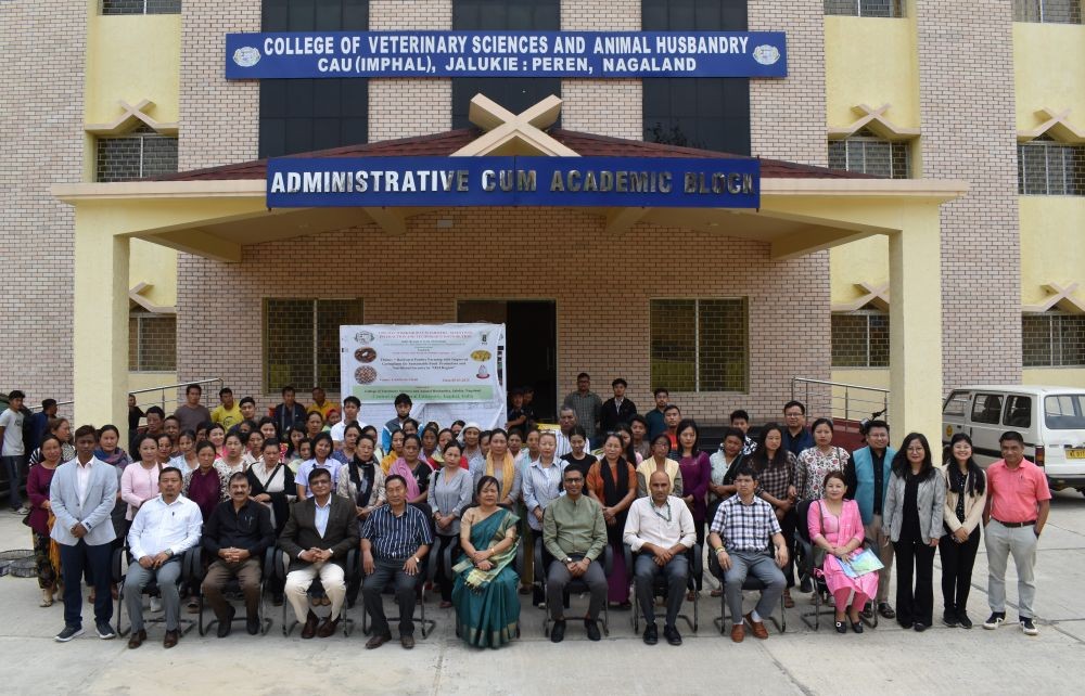 College of Veterinary Sciences & Animal Husbandry, Jalukie organised a one-day farmer-scientist interaction cum technology distribution programme on March 5.